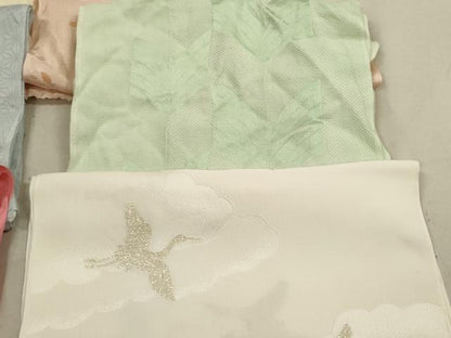 平和屋着物★和装小物　帯揚げ10枚セット　正絹　逸品　DAAZ1695xg