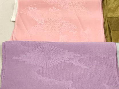 平和屋着物★和装小物　帯揚げ10枚セット　正絹　逸品　DAAZ1697xg