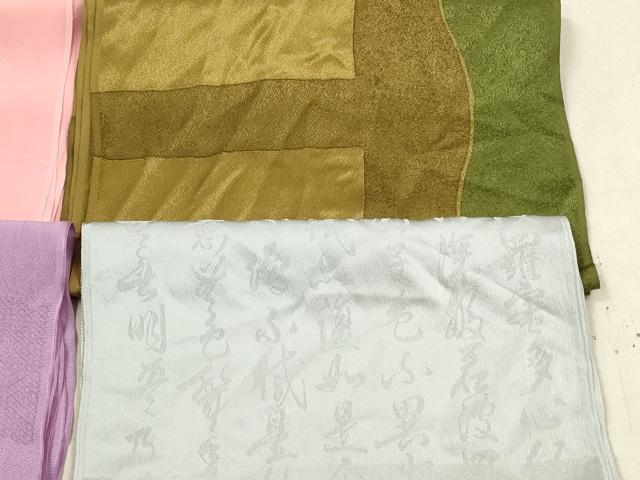 平和屋着物★和装小物　帯揚げ10枚セット　正絹　逸品　DAAZ1697xg
