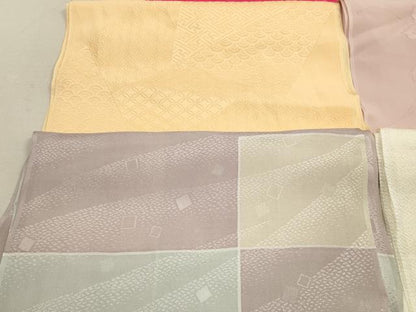 平和屋着物★和装小物　帯揚げ10枚セット　正絹　逸品　DAAZ1701xg