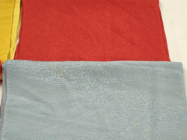 平和屋着物★和装小物　帯揚げ10枚セット　正絹　逸品　DAAZ1701xg
