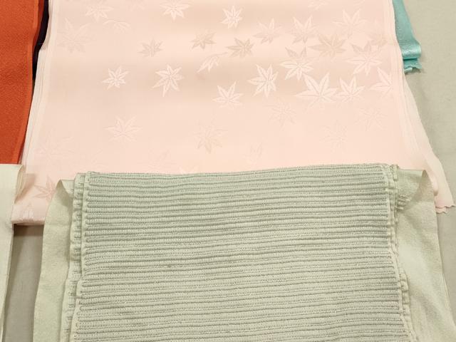 平和屋着物★和装小物　帯揚げ10枚セット　正絹　逸品　DAAZ1707xg