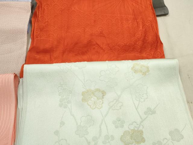 平和屋着物★和装小物　帯揚げ10枚セット　正絹　逸品　DAAZ1710xg