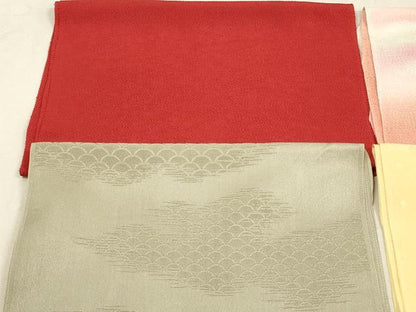 平和屋着物★和装小物　帯揚げ10枚セット　丹後ちりめん　正絹　逸品　DAAZ1712xg