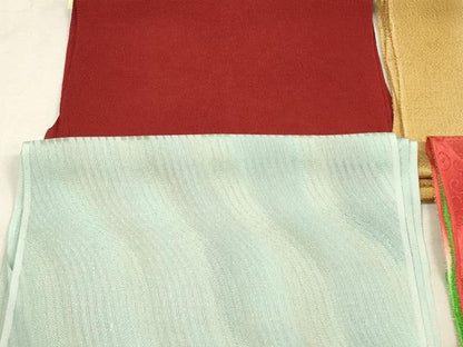 平和屋着物★和装小物　帯揚げ10枚セット　丹後ちりめん　正絹　逸品　DAAZ1714xg
