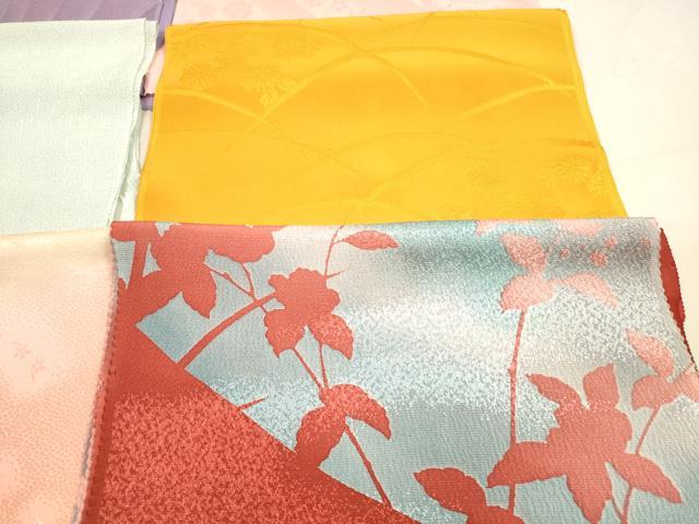 平和屋着物★和装小物　帯揚げ10枚セット　正絹　逸品　DAAZ1716xg