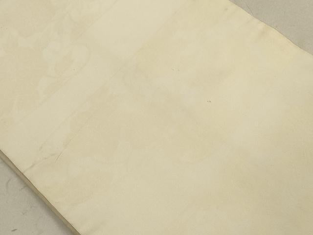 平和屋着物◎六通柄袋帯 草花文 正絹 逸品 DAAZ1783xg