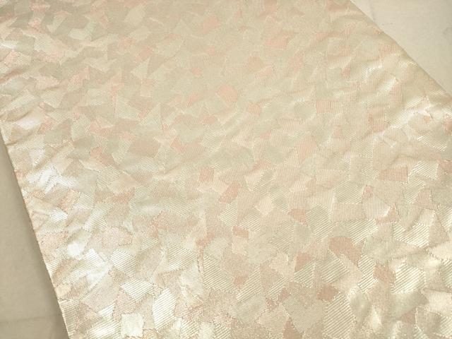 平和屋着物◎佐賀錦　両面　全通柄袋帯　散らし文　銀糸　正絹　逸品　DAAZ1976xg