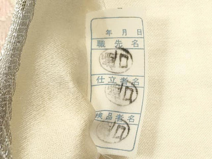 平和屋着物◎六通柄袋帯 唐織 花尽くし 銀糸 正絹 逸品 DAAZ1988xg