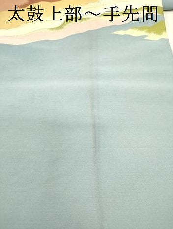 平和屋着物●綴れ　八寸名古屋帯　風景文　金銀糸　正絹　逸品　DAAZ2289op