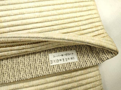 平和屋着物●太鼓柄袋帯　鷲　ワシ　幾何学文様　正絹　逸品　DAAZ2361op