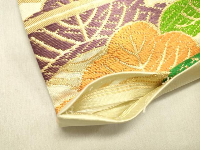 平和屋着物●西陣 川島織物 九寸名古屋帯 唐織 枝松 正絹 逸品 DAAZ2376op