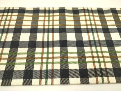 平和屋着物●全通柄九寸名古屋帯　格子　正絹　逸品　DAAZ2385op