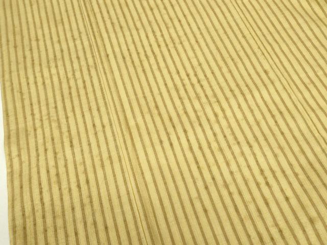 平和屋着物■上質な紬　縞　正絹　逸品　DAAZ2635op
