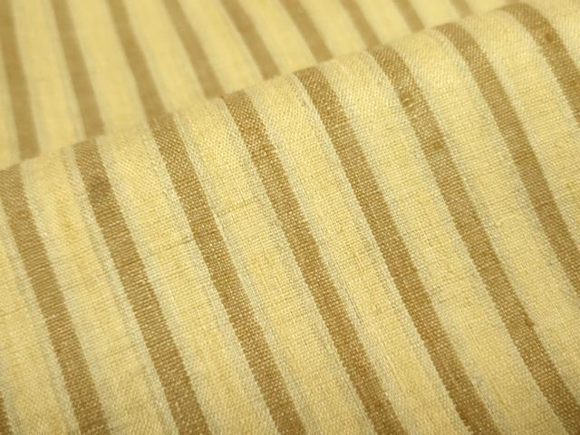 平和屋着物■上質な紬　縞　正絹　逸品　DAAZ2635op