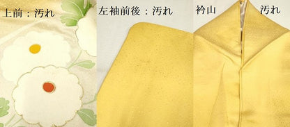 平和屋着物■訪問着　駒刺繍　雪輪菊文　暈し染め　金彩　正絹　逸品　DAAZ2907op