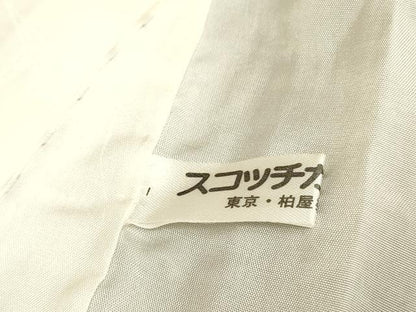 平和屋着物■豪華黒留袖　飛鶴松文　暈し染め　金彩　正絹　逸品　DAAZ2919op