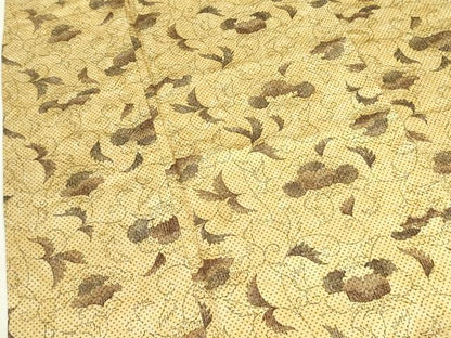 平和屋着物■上質な小紋　草花　正絹　逸品　DAAZ2948op