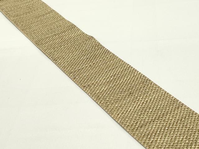 平和屋着物●男性　角帯　網代織　正絹　逸品　未使用　DAAZ3003ob 平和屋着物○男性 角帯 網代織 正絹 逸品 未使用 DAAZ3003ob