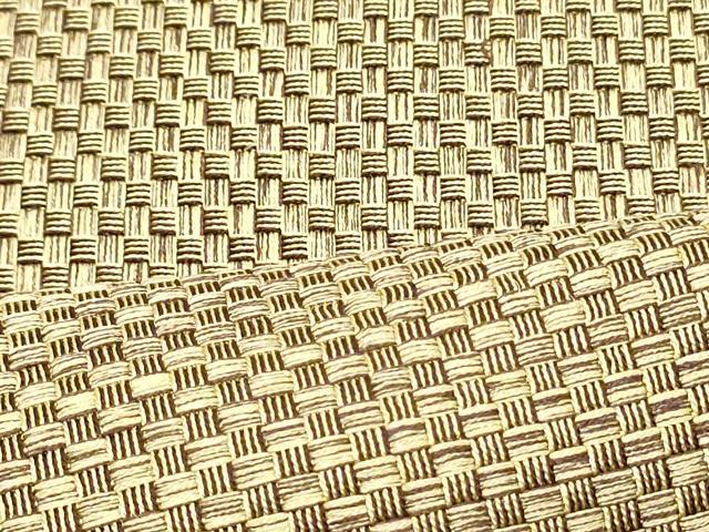 平和屋着物○男性 角帯 網代織 正絹 逸品 未使用 DAAZ3003ob