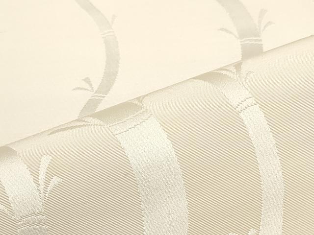 平和屋着物●本場筑前博多織 八寸名古屋帯 竹文 正絹 逸品 DAAZ3122ob