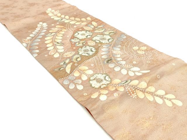 平和屋着物○太鼓柄袋帯 作家物 絞り 辻が花 金糸 正絹 逸品 DAAZ3149ob