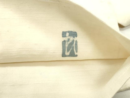 平和屋着物●太鼓柄袋帯　作家物　紬地　ろうけつ染め　抽象文様　正絹　逸品　DAAZ3202ob