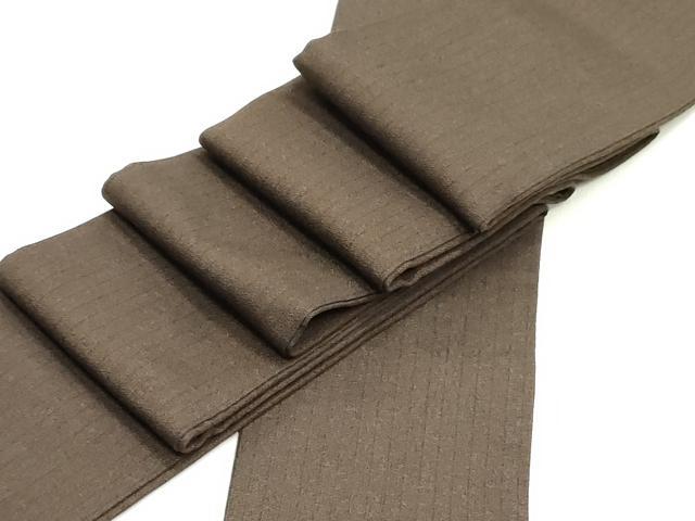 平和屋着物●男性　角帯　間道　憲法色　正絹　逸品　DAAZ3288ob