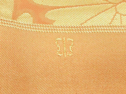 平和屋着物●西陣 川島織物 六通柄 本袋帯 七宝花文 金糸 正絹 逸品 DAAZ3430ob