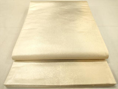 平和屋着物◎六通柄袋帯　霞文　引箔　正絹　逸品　DAAZ3824jm