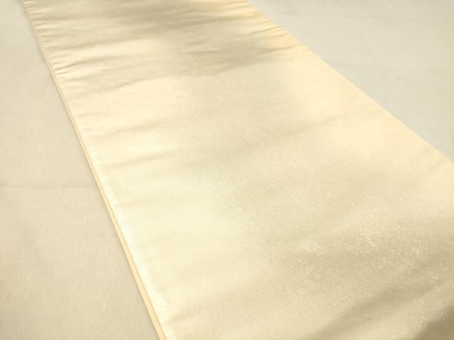 平和屋着物◎六通柄袋帯　霞文　引箔　正絹　逸品　DAAZ3824jm