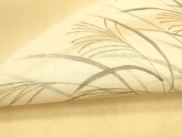平和屋着物＊夏物 つけ帯 手描き 稲穂 金彩 正絹 逸品 DAAZ4001cm