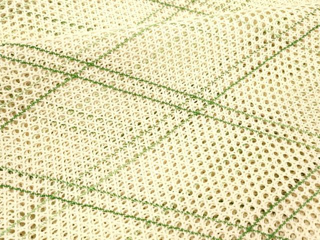 平和屋着物＊夏物 八寸名古屋帯 抽象文様 正絹 逸品 DAAZ4003cm
