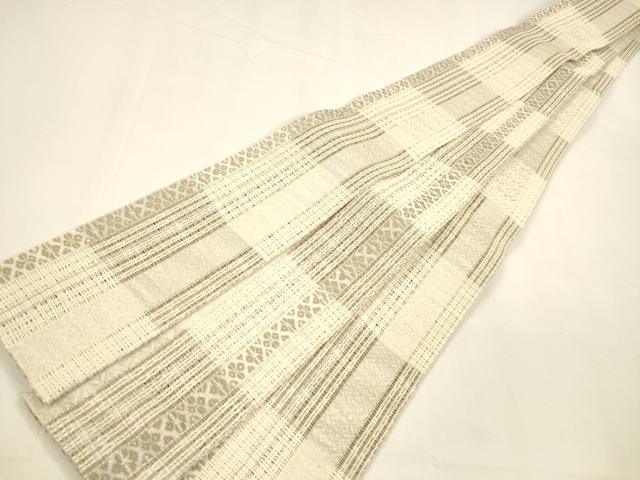平和屋着物＊夏物　男性　博多織　角帯　献上　DAAZ4014cm