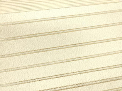平和屋着物＊夏物 絽綴れ 八寸名古屋帯 横段文 銀糸 正絹 逸品 DAAZ4016cm