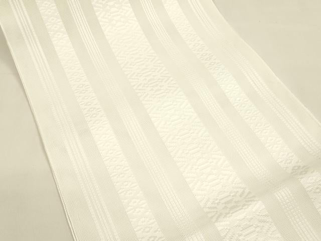 平和屋着物＊夏物　博多織　八寸名古屋帯　献上　DAAZ4017cm 平和屋着物＊夏物 博多織 八寸名古屋帯 献上 DAAZ4017cm
