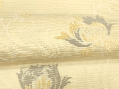 平和屋着物＊夏物 六通柄袋帯 唐織 更紗花唐草文 正絹 逸品 DAAZ4022cm