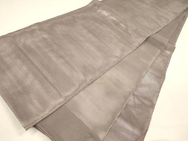 平和屋着物＊夏物 六通柄 本袋帯 夏虫草葉文 銀糸 正絹 逸品 DAAZ4034cm