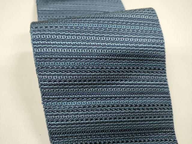 平和屋着物●男性 本場筑前博多織 角帯 抽象文様 正絹 逸品 DAAZ4100cm