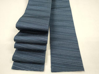 平和屋着物●男性 本場筑前博多織 角帯 抽象文様 正絹 逸品 DAAZ4100cm