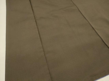 平和屋着物■男性　紬　間道　正絹　逸品　DAAZ4113cm