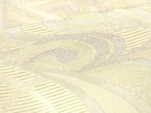 平和屋着物＊夏物 六通柄 京袋帯 流水文 銀糸 DAAZ4224cm