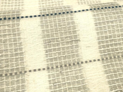 平和屋着物＊夏物 六通柄袋帯 格子 正絹 逸品 DAAZ4233cm
