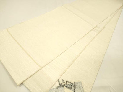 平和屋着物＊夏物 太鼓柄袋帯 春夏秋冬 正絹 逸品 DAAZ4252cm