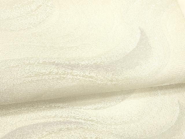 平和屋着物＊夏物 六通柄袋帯 流水文 銀糸 正絹 逸品 DAAZ4266cm