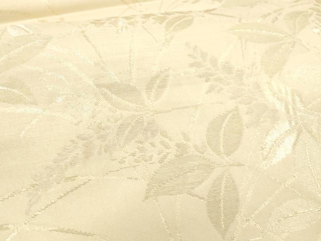 平和屋着物＊夏物 六通柄袋帯 草葉文 金糸 正絹 逸品 DAAZ4269cm