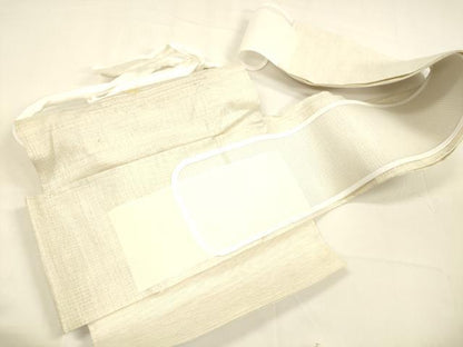 平和屋着物＊夏物 ワンタッチつけ帯 跳び兎 金銀糸 やまと誂製 箱付き 正絹 逸品 DAAZ4273cm