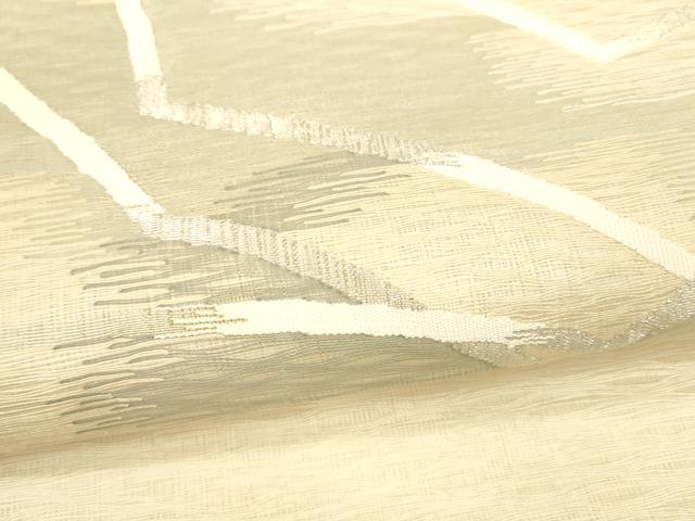 平和屋着物＊夏物 太鼓柄袋帯 抽象文様 金銀糸 正絹 逸品 DAAZ4279cm