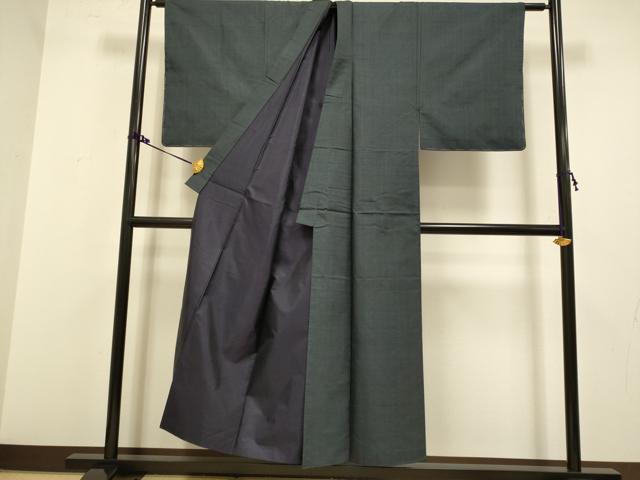 平和屋着物●男性　本場大島　アンサンブル　100亀甲　総詰め　奥福作　証紙付き　正絹　逸品　DAAZ5007du