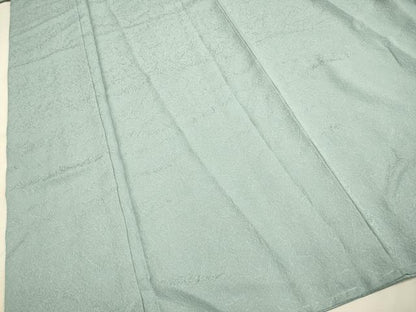 平和屋着物●上質な色無地　湊鼠色　正絹　逸品　未使用　DAAZ5036du